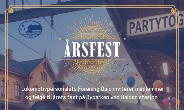 Velkommen til årsfest!